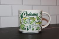 Image 1 of Starbucks Alabama Mug 14 oz Been There Series Across the Globe Coffee Cup