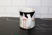Image 2 of Starbucks Bangkok 3D Skyline Relief Mug 16 oz Coffee Cup EUC