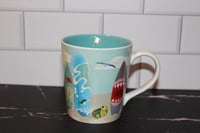 Image 1 of Starbucks Hawaii Surfboard Shark Mug Beach Turtle Coffee Cup