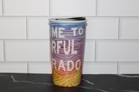 Image 3 of Starbucks Colorful Colorado Ceramic Travel Coffee Tumbler