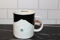 Image 1 of Starbucks Seattle WA Collector Series Mug 3D Relief Mug 2012 EUC