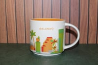 Image 1 of Starbucks Orlando Florida You Are Here Mug 14oz YAH Series Coffee Cup