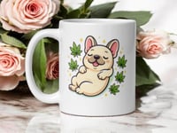 Image 1 of Relax Mode French Bulldog Mug Funny Frenchie Coffee Cup