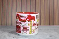 Image 2 of Starbucks Miami Been There Series 14oz Coffee Mug Cup - City Landmarks - EUC