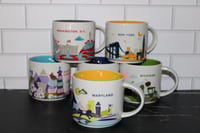 Image 7 of Starbucks Maryland Mug 14 oz You Are Here Collection Coffee Cup