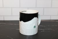 Image 5 of Starbucks Seattle WA Collector Series Mug 3D Relief Mug 2012 EUC