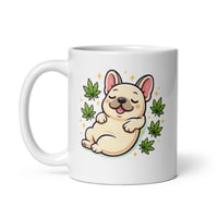 Image 4 of Relax Mode French Bulldog Mug Funny Frenchie Coffee Cup