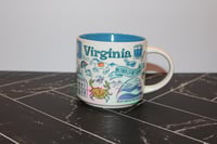Image 1 of Starbucks Virginia Been There Series Mug – Monticello Blue Ridge Coffee Cup EUC