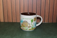 Image 1 of Starbucks Hamptons You Are Here Mug 14oz Brown Interior YAH Series
