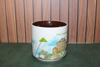 Image 3 of Starbucks Hamptons You Are Here Mug 14oz Brown Interior YAH Series
