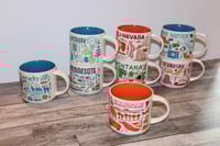 Image 7 of Starbucks KANSAS State Been There Series Across The Globe 14oz Coffee Mug EUC