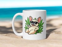 Image 1 of Chill Frenchie Club Mug Funny French Bulldog Coffee Cup