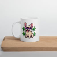 Image 6 of Frenchie High Society Mug Funny French Bulldog Coffee Cup