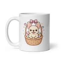 Image 3 of French Bulldog Easter Basket Mug – Dog Lover Spring Coffee Cup