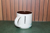 Image 5 of Starbucks Hamptons You Are Here Mug 14oz Brown Interior YAH Series