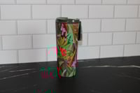 Image 2 of Starbucks x Farm Rio Stainless Travel Mug 16oz Banana Leaf 2025