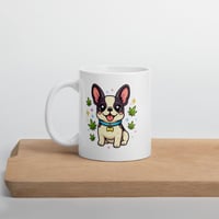Image 4 of Good Vibes French Bulldog Mug Funny Frenchie Coffee Cup