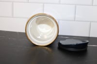 Image 5 of Starbucks Navy Gold Houndstooth Ceramic Tumbler 12oz