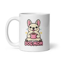 Image 6 of Frenchie Mom Fuel Mug Funny French Bulldog Mom Coffee Cup
