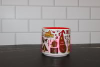 Image 2 of Starbucks Indiana Been There Mug Across the Globe 14 oz Coffee Cup EUC