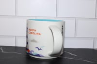 Image 2 of Starbucks North Carolina You Are Here Mug 14oz EUC