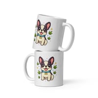 Image 6 of Good Vibes French Bulldog Mug Funny Frenchie Coffee Cup