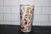 Image 2 of Starbucks DALLAS Traveler 12 oz Double Wall Ceramic Tumbler