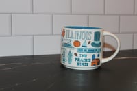 Image 1 of Starbucks Illinois Been There Series Across the Globe 14 oz Coffee Mug EUC