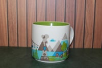 Image 3 of Starbucks BANFF “You Are Here" Collection YAH 14oz Coffee Mug EUC