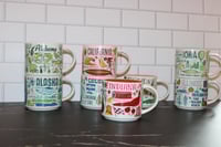 Image 6 of Starbucks Indiana Been There Mug Across the Globe 14 oz Coffee Cup EUC