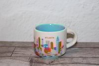 Image 1 of Starbucks 2015 Atlanta Been There 2oz Ornament Mug Euc NOT FULL SIZE