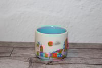 Image 2 of Starbucks 2015 Atlanta Been There 2oz Ornament Mug Euc NOT FULL SIZE