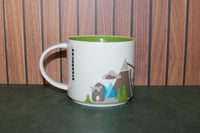Image 5 of Starbucks BANFF “You Are Here" Collection YAH 14oz Coffee Mug EUC