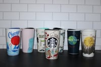 Image 7 of Starbucks DALLAS Traveler 12 oz Double Wall Ceramic Tumbler