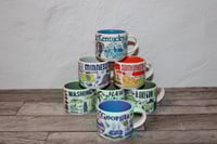 Image 7 of Starbucks Georgia 2oz Mini Mug Ornament Rare EUC NOT FULL Size!