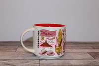 Image 3 of Starbucks Nebraska Been There Series Mug 14oz Across the Globe Ceramic Coffee Cup EUC