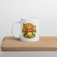 Image 3 of Kawaii Bear Rainbow Mug: St. Patrick's Day Coffee Cup