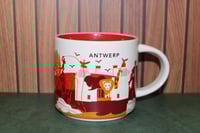 Image 1 of Starbucks Antwerp Belgium 2024 You Are Here 14oz Mug EUC