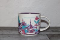 Image 1 of Starbucks You Are Here Fantasyland Theme Park Mug 14oz Pastel Collector Cup V2