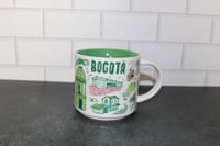 Image 1 of Starbucks Bogotá Been There Series 14oz Ceramic Coffee Mug | EUC | Rare City Collectible