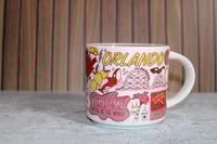 Image 1 of Starbucks ORLANDO Florida Been There Series 14oz Coffee Mug