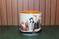 Image 3 of Starbucks Detroit Michigan You Are Here Collection 14oz Ceramic Coffee Mug EUC