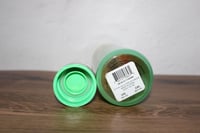 Image 5 of Starbucks Green Pink Yellow Ombre Glass Tumbler w Lid 20oz