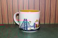 Image 4 of Starbucks Detroit Michigan You Are Here Collection 14oz Ceramic Coffee Mug EUC