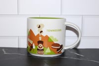 Image 1 of Starbucks Tennessee You Are Here Mug 14 oz State Coffee Cup YAH GUC