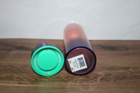 Image 5 of Starbucks Rainbow Iridescent Ombre Reusable Glass Water Bottle 18oz