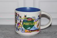 Image 1 of Starbucks PORTLAND Oregon Discovery Series 14 Oz Coffee Mug
