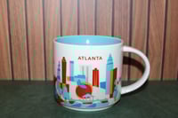 Image 1 of Starbucks Atlanta You Are Here Mug 14 oz Georgia City Cup 2017 EUC