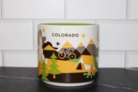 Image 1 of Starbucks COLORADO Coffee Mug Cup YAH- You Are Here Collection 14 Oz EUC!