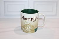 Image 1 of Starbucks Memphis City Mug 2010 16 oz Coffee Cup Collector Series GUC